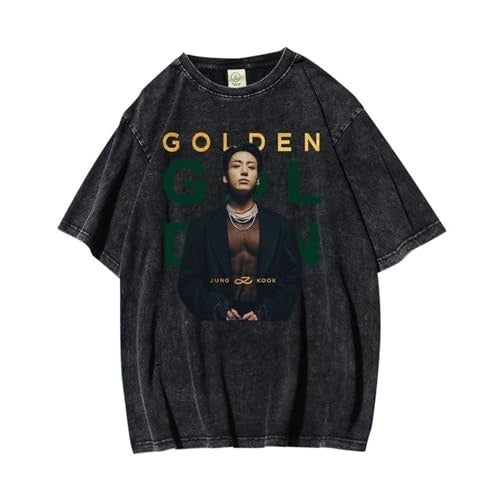 K-pop Jungkook Golden Merch Tshirt BTS Merch