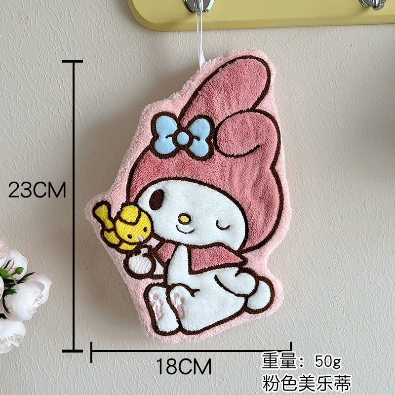 Sanrio Hand Towel Hangyodon Hello Kitty Kerroppi Pochacco