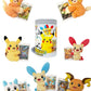 Authentic Pokémon Blind Boxes Round Containers Plushy Card