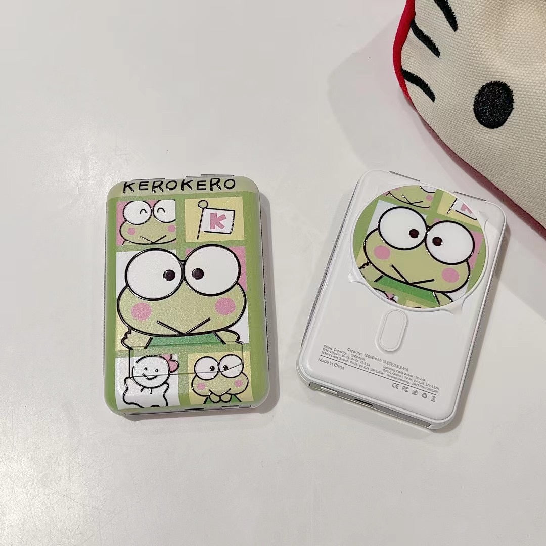 Cute Kawaii Sanrio Powerbank Fast Charging Multi Functional Mag Safe Powerbank