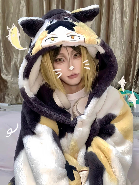 Anime Haikyuu Winter Pajamas Top + Pajamas