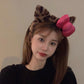 Sanrio Cute Hello Kitty Cat Ears Headband Animal Print