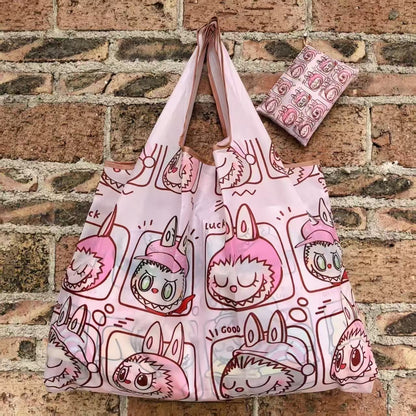 Labubu Reusable Shopping Bag