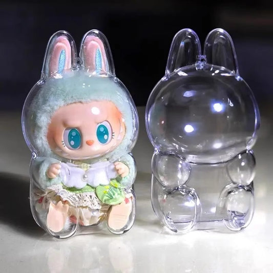 Popmart Labubu Plushy Keychain Bag Anti Theft Acryluc Accessories