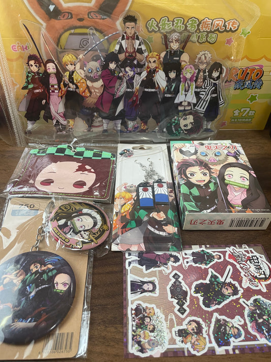 Clearance Sale Demon Slayer Stationary Set 2