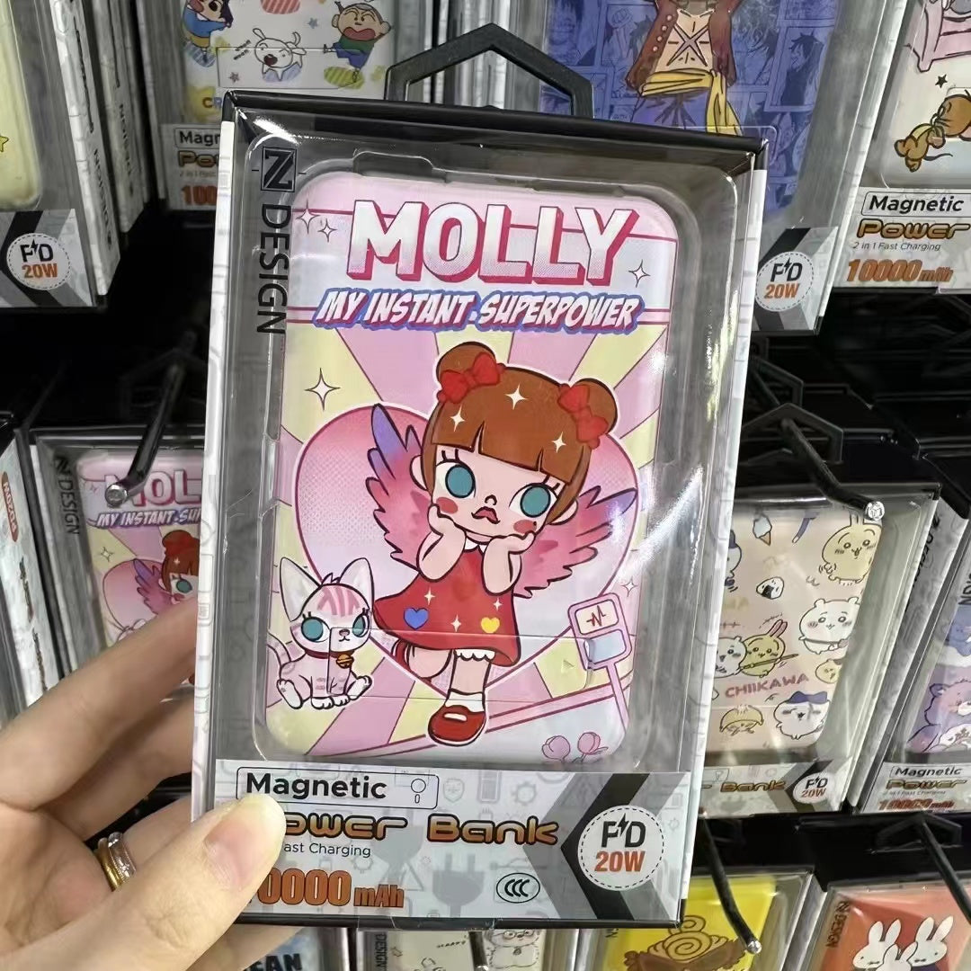 Sanrio Disney Powerbank Fast Charging Multi Functional Mag Safe Powerbank