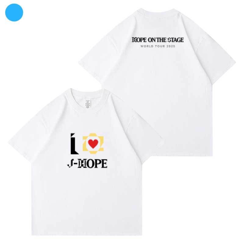 K-pop J-Hope on the stage Tour T-shirt BTS Tour Jhope
