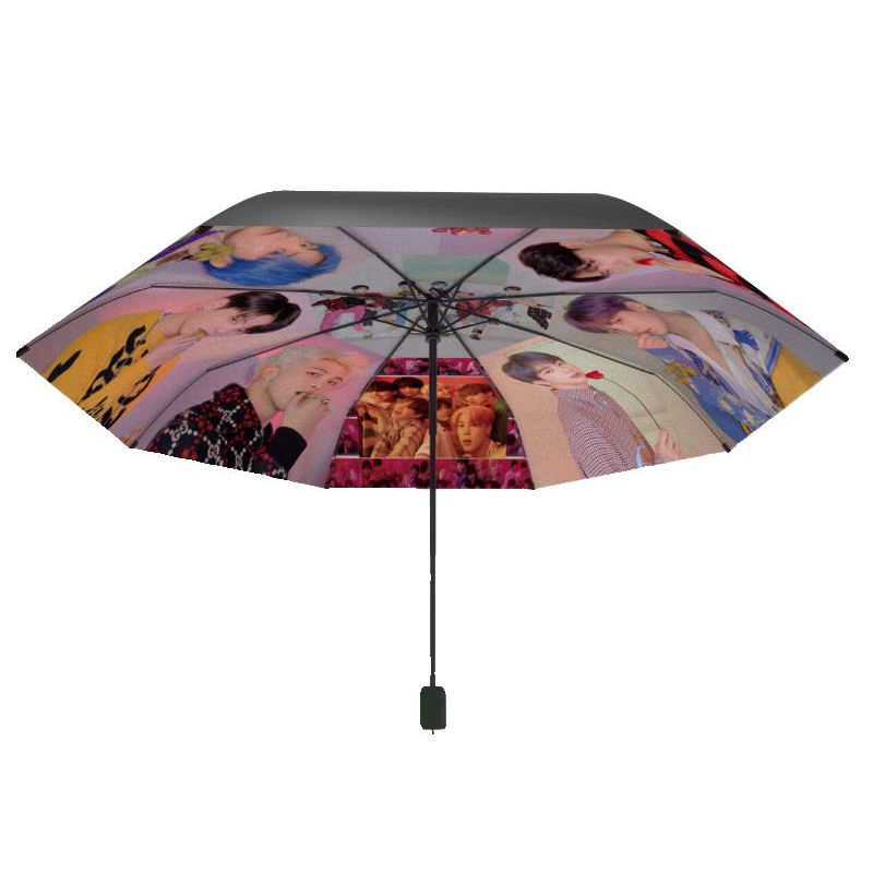 K-pop BTS Jungkook RM Jhope Jimin Jin Suga Taehyung Umbrella
