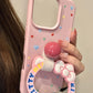 Cute Sanrio Hello Kitty IPhone Case Solid Color