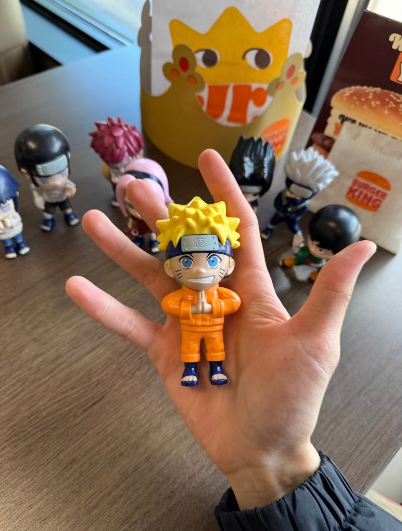 [Authentic] Naruto X Burger King Meal Toys Anime Figure
