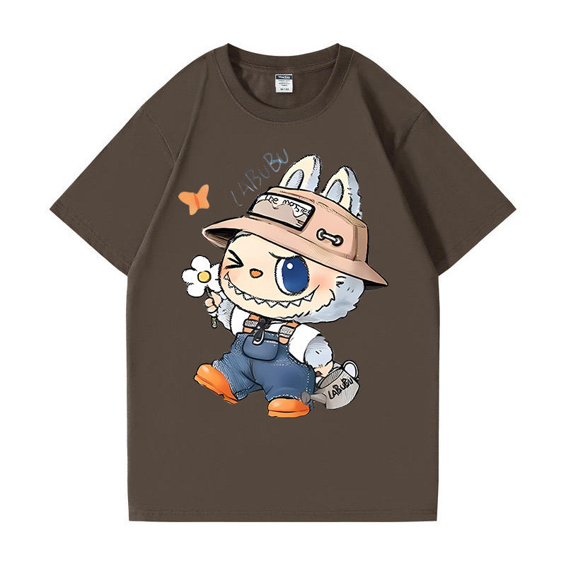 Labubu T-shirt Couple Clothes