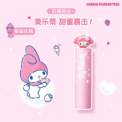 Sanrio Characters My Melody Cinnamoroll Lip Balm Hydration Moisturizing Skin Care Cute