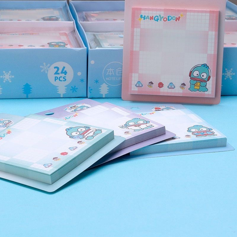 Sanrio Hangyodon 4 Pcs Sticky Notes Stationary Journal Accessories