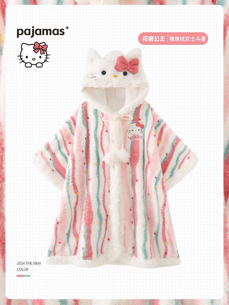 Sanrio Winter Robe Hello Kitty