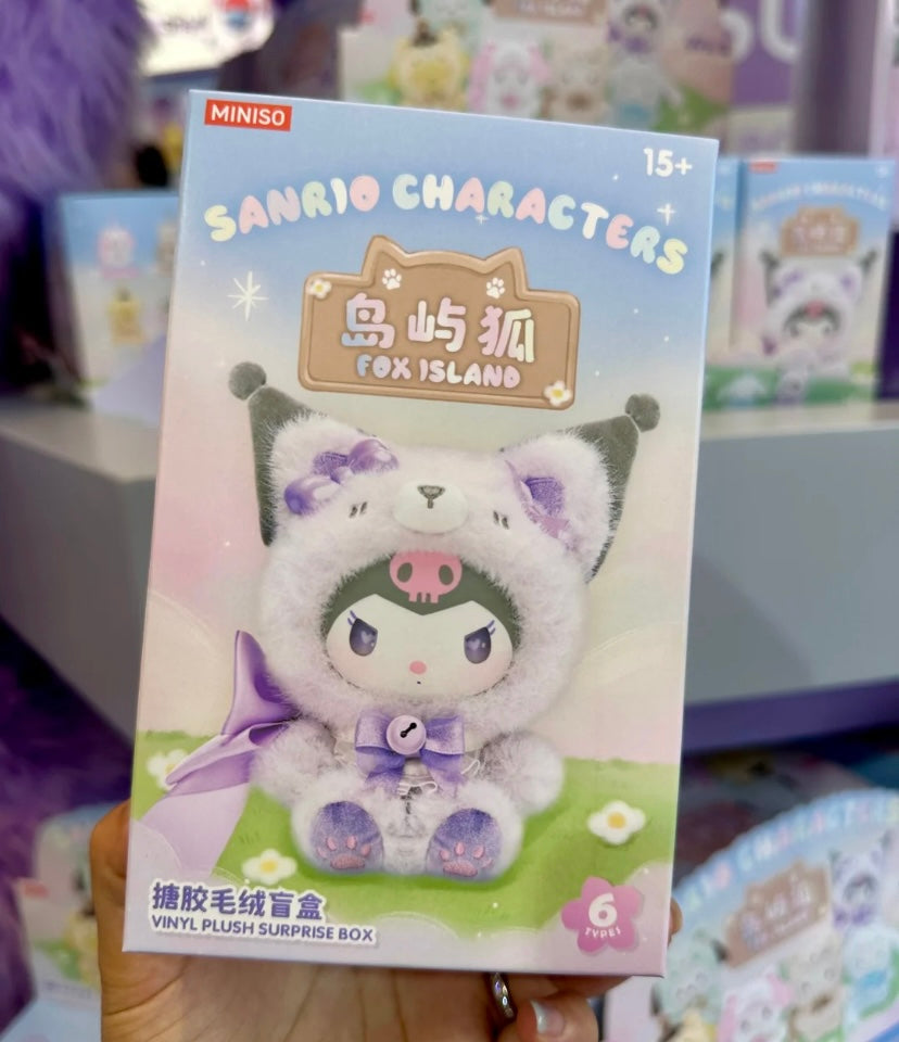 [Authentic] Sanrio Blind Boxes Fox Island Vinyl Plush Pendant