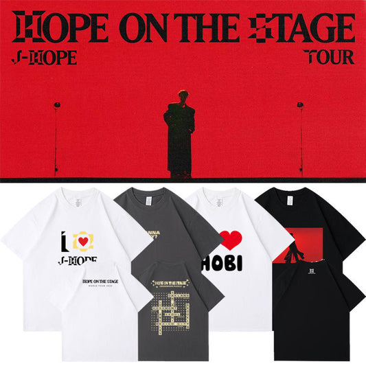 K-pop J-Hope on the stage Tour T-shirt BTS Tour Jhope