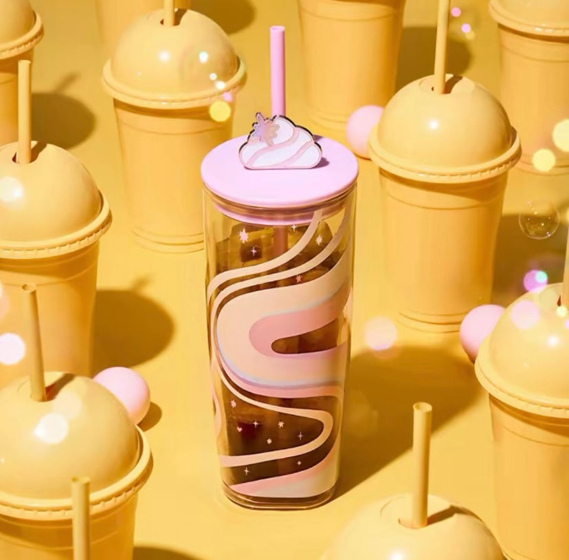Authentic Starbucks 2025 China Dopamine Frappuccino Series Collection