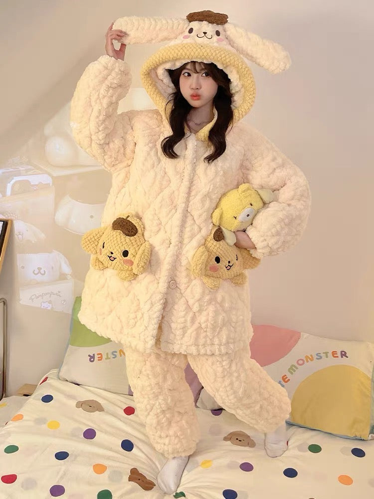 Sanrio Winter Pajamas Pompompurin