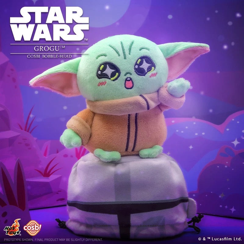 [Authentic ] Star Wars Cosbi Blind Boxes Vinyl Plush Grogu