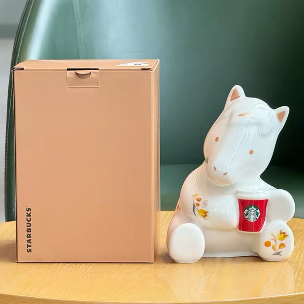 Authentic Starbucks China 2026 Red Chinese New Year of the Horse Cups