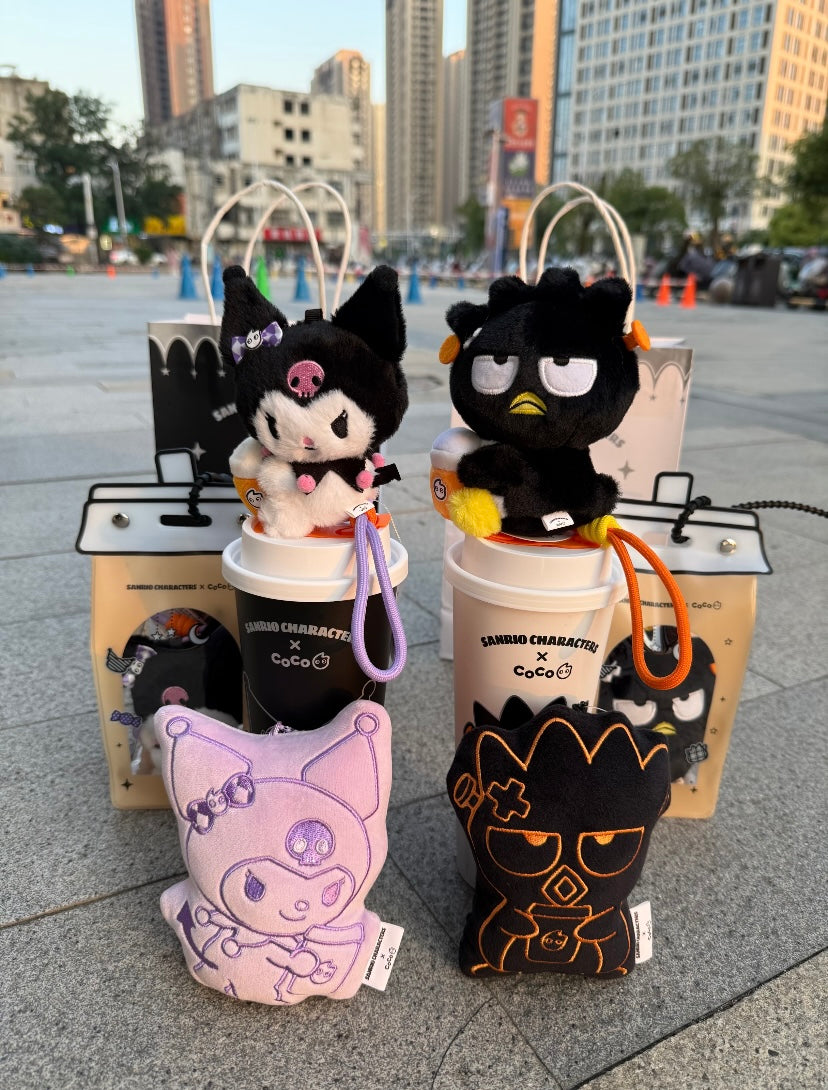 Authentic Sanrio x Coco Kuromi Badtzmaru Halloween Series Plushies