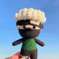 Hand-knitted Naruto Kakashi Sakura Handmade Plush Toy Pendant Bag Charm Keychain