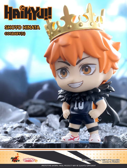 [Authentic] Cosbi Haikyuu Anime Shoyo Hinata Tobio Kageyama 11.5 cm Figure Not Blind Boxes