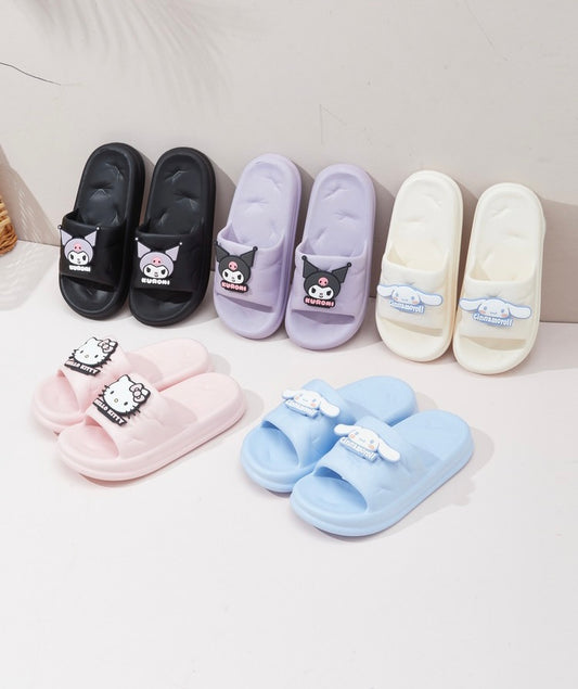 Sanrio Certified Cute and Kawaii Slippers Hello Kitty Kuromi Cinnamoroll