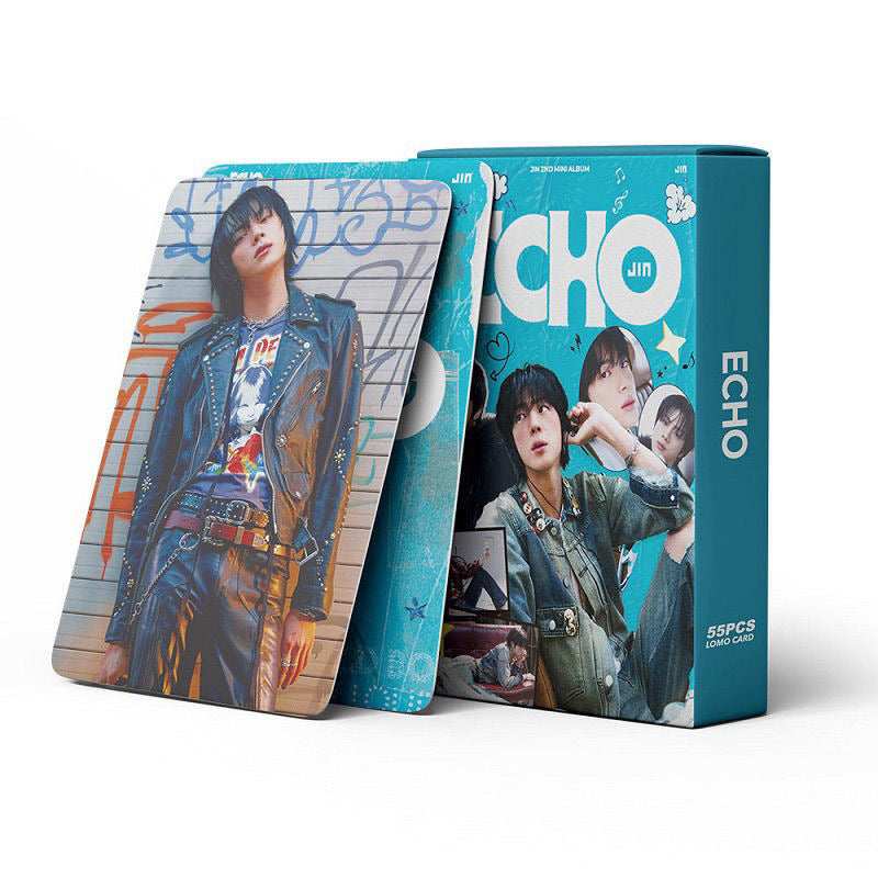 K-pop BTS Jin Echo Album Lomo Cards 55 PCS