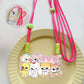 K-pop IVE Phone Accessories Lanyard Phone Clip Stray Kids  Aespa Baby Monster