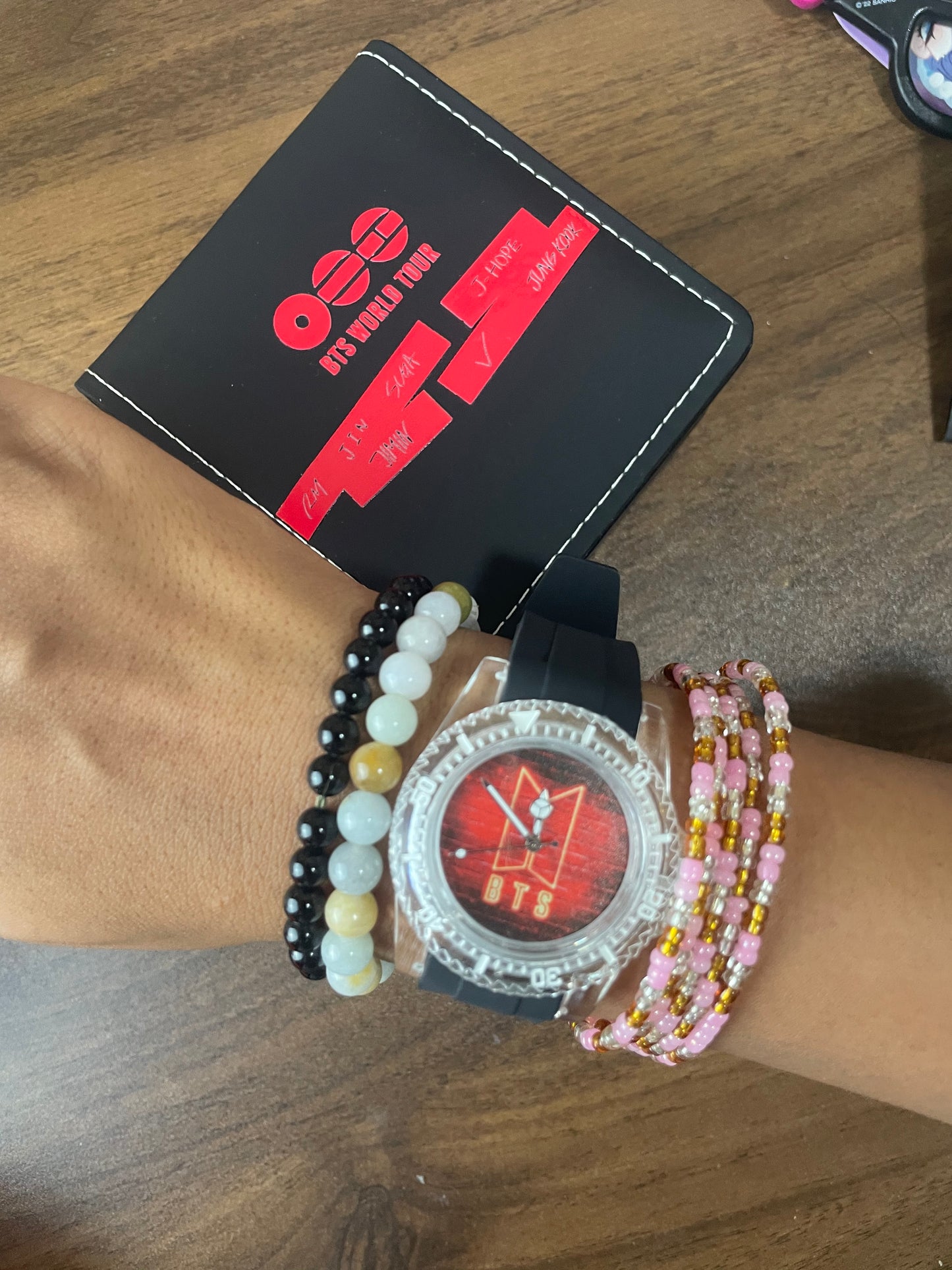 K-pop BTS World Tour Concert Arirang Watch + Watch box