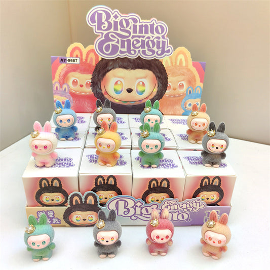 [NOT AUTHENTIC] Popmart Labubu Cry Baby Skull panda Mini DIY Decorating Figures