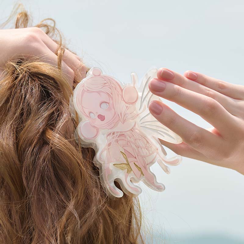 [Authentic] Popmart Skullpanda The Paradox Series Hair clip Set