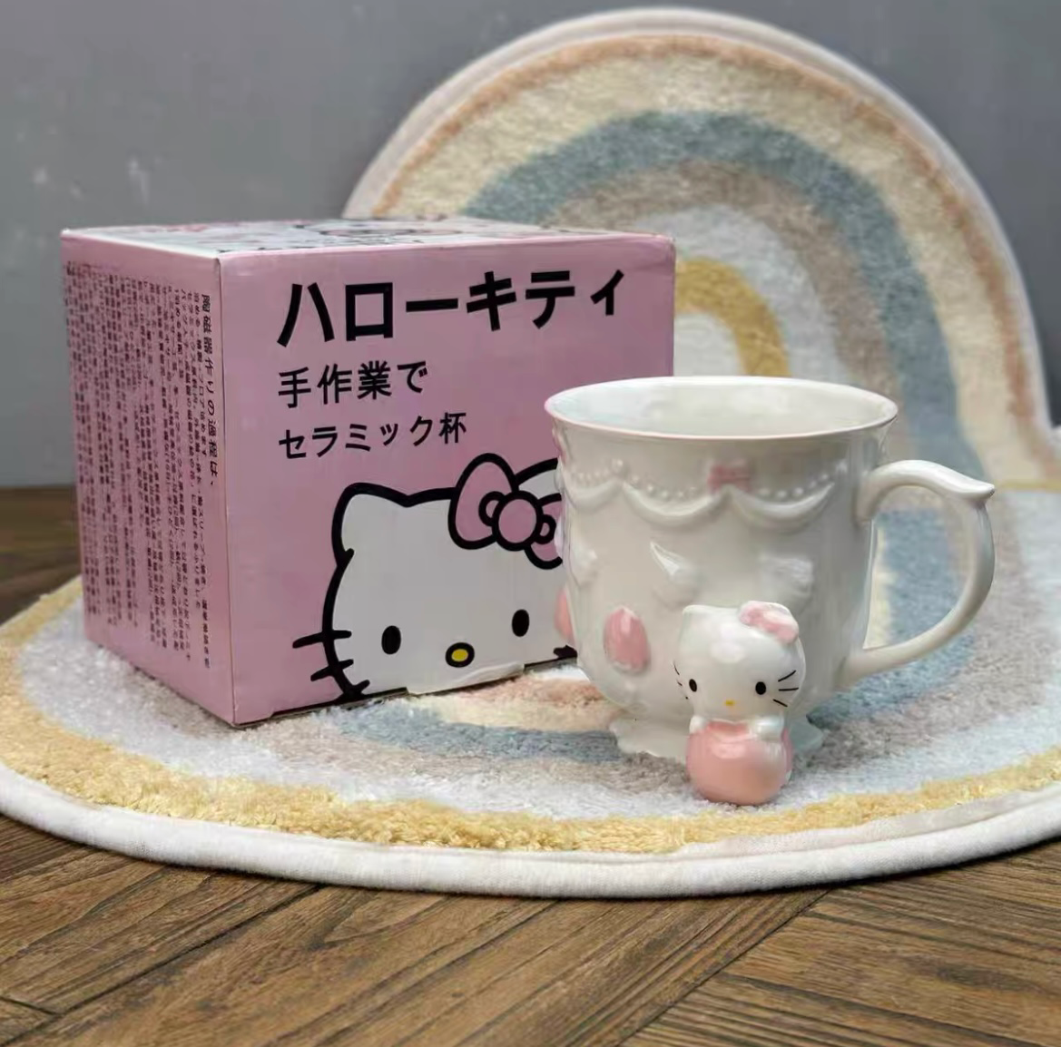 [ FREE SHIPPING] 1 Random Cute Kawaii Hello Kitty Ceramic Mug Sanrio Coffee Cup