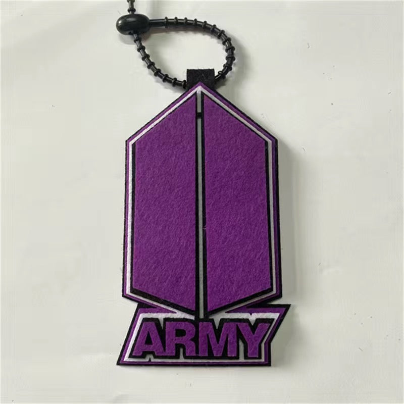 K-pop BTS Student Bag Charm Accessories