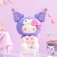 [Authentic] Toptoy Sanrio Kuromi Birthday Vinyl Plush Blind Boxes