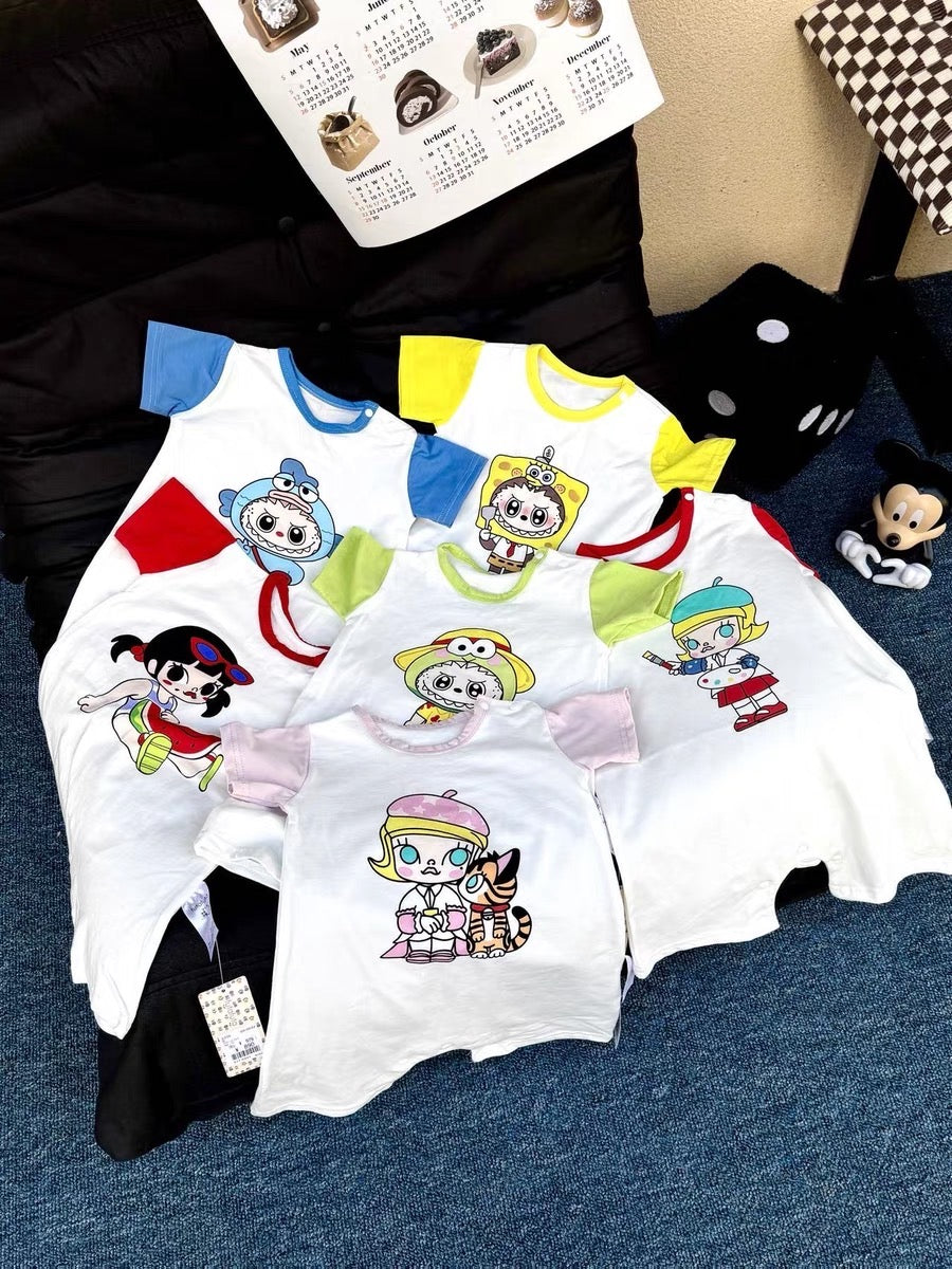 Labubu Popmart Baby Clothes One Piece Baby Jumper
