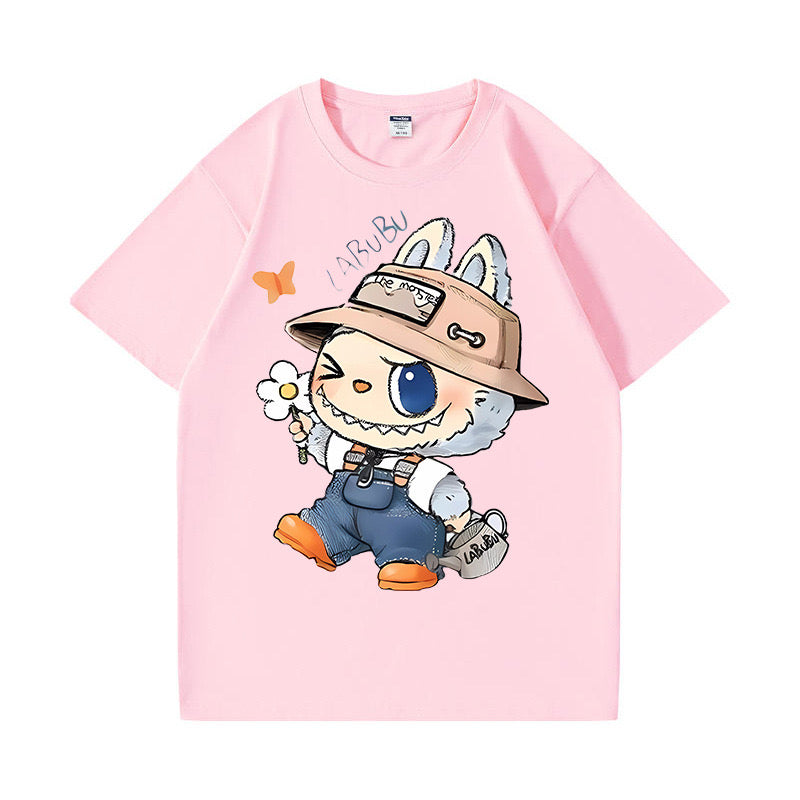 Labubu T-shirt Couple Clothes
