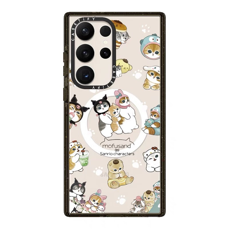 Sanrio X Mofusand Samsung Phone Case Mag Safe