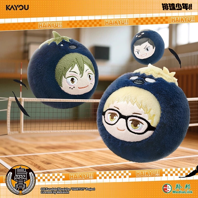 [Authentic] Kayou x Haikyuu Vinyl plush Pendant Blind Boxes