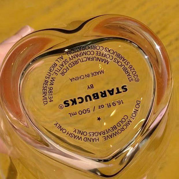 Authentic Starbucks 2026 Chinese Valentines Day Series Sweet Star Duck Cups Plush Bear