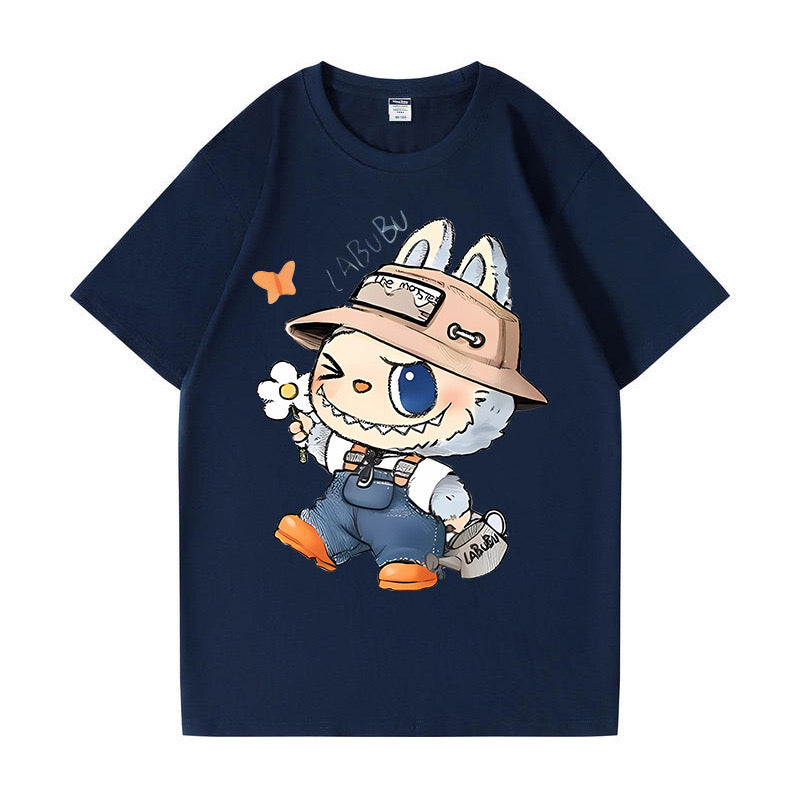 Labubu T-shirt Couple Clothes