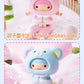 Release 11/17 [Authentic] Miniso Mini Sanrio Characters Little Cloak Series Vinyl Plush Blind Boxes Pendant