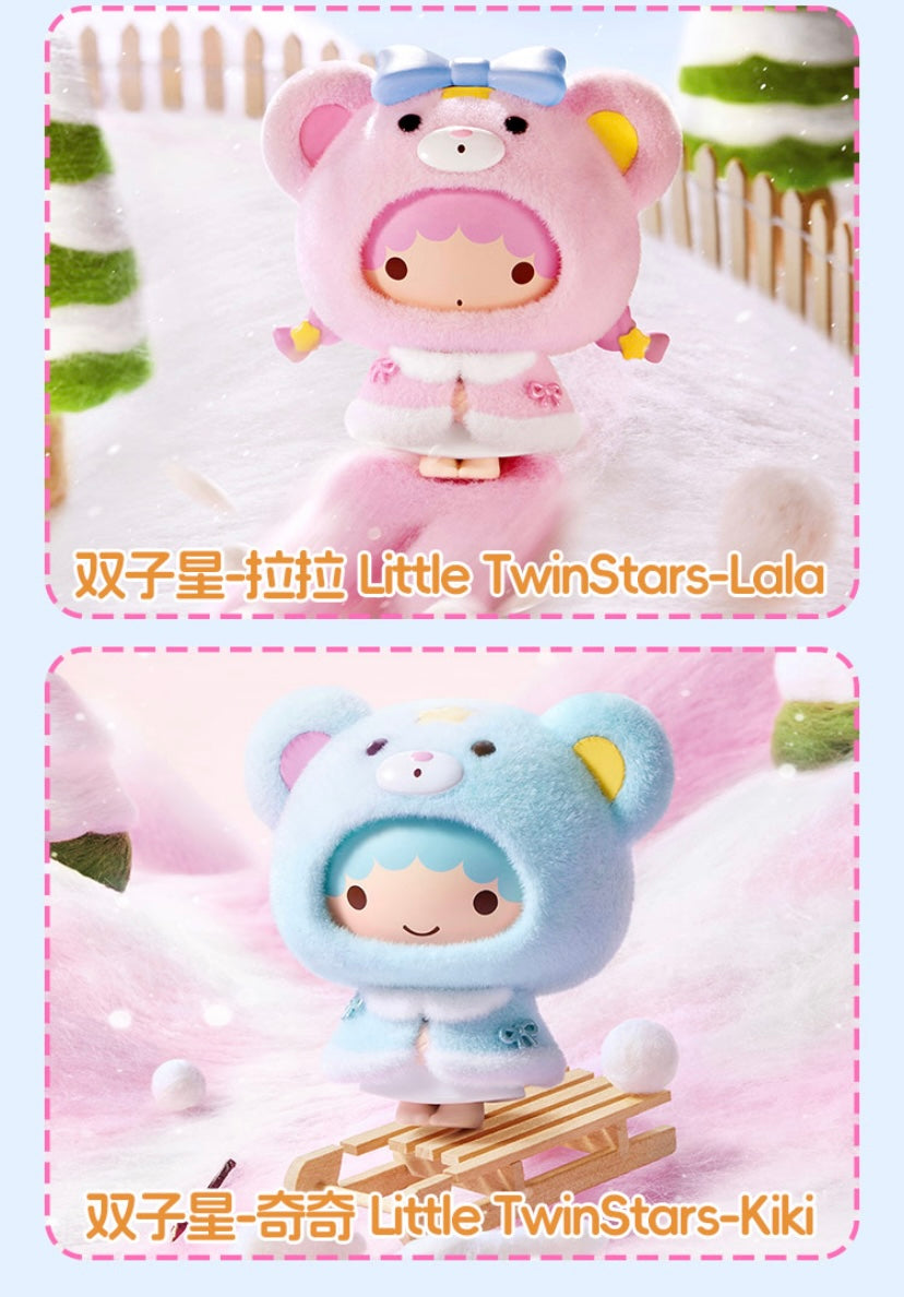 Release 11/17 [Authentic] Miniso Mini Sanrio Characters Little Cloak Series Vinyl Plush Blind Boxes Pendant