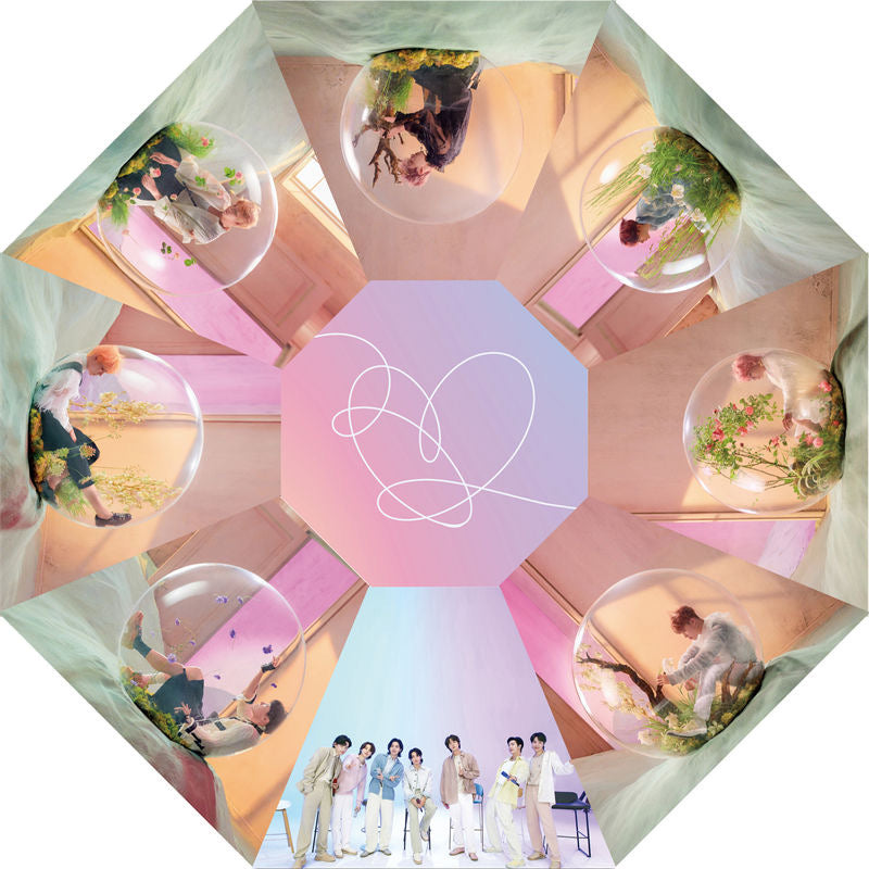 K-pop BTS Jungkook RM Jhope Jimin Jin Suga Taehyung Umbrella