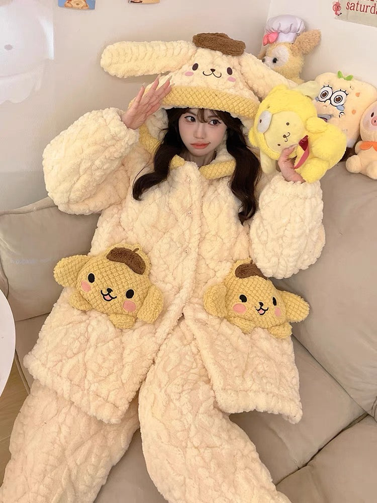 Sanrio Winter Pajamas Pompompurin