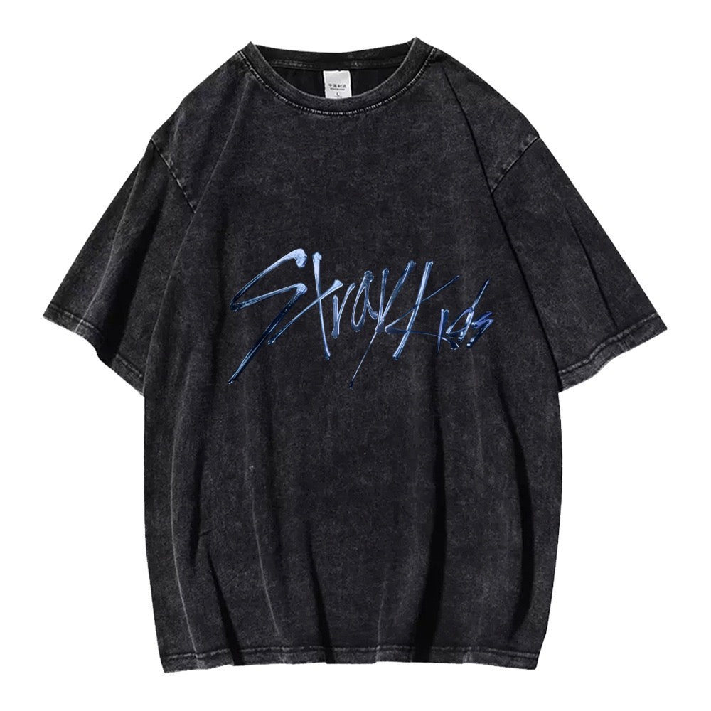 K-pop Stray Kids 2025 Tour Tshirt