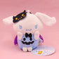 Sanrio Halloween Japanese Style Plushy Keychain Bag Charm Pompompurin My Melody Cinamoroll Hello Kitty Kuromi Hangyodon 12 cm plushy