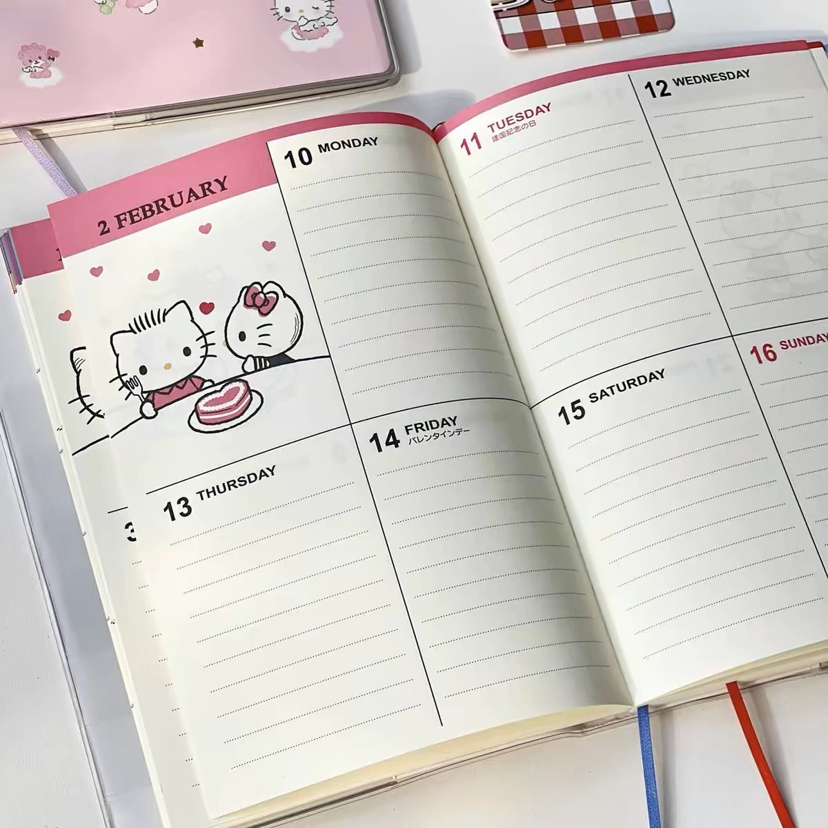 Sanrio Cute Kawaii Hello Kitty 2025 Notebook Journal Stationary