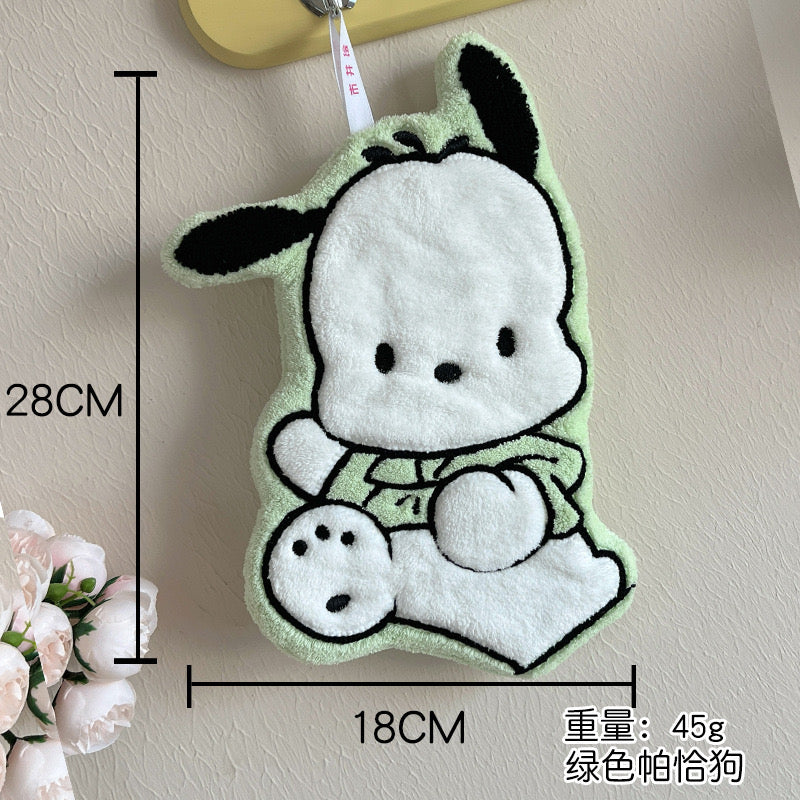 Sanrio Hand Towel Hangyodon Hello Kitty Kerroppi Pochacco